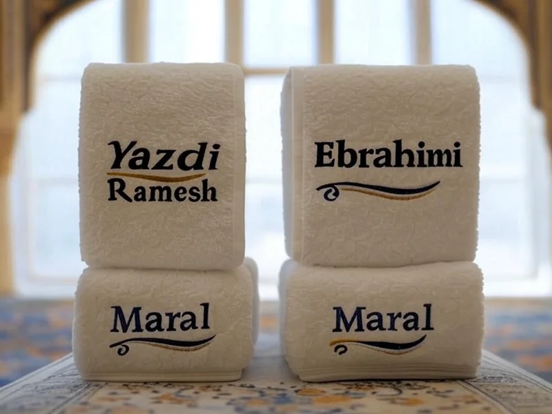 برندهای برتر حوله نخی ویسکوز یزد در ایران ۱۴۰۴ + مقایسه حرفه ای