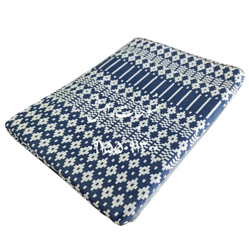 شمد ضخیم یا روتختی یا زیرسفره ای یا روانداز یک نفره ابراهیمی یزد اصلی 100 درصد نخ طرح زیلویی سایز 160*240 سانتیمتر