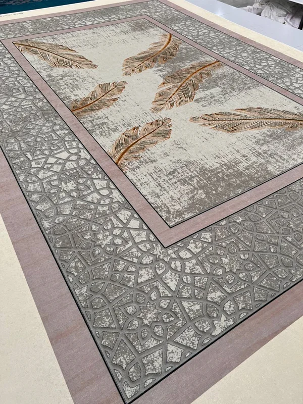 روفرشی کشدار و کاور فرش کشدار تراصل طرح زیبا با تنوع سایز کامل کد Rta293 (با فیلم)