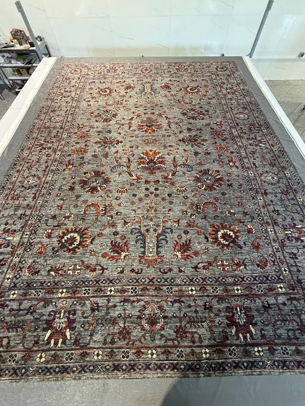 کاور فرش و روفرشی کشدار طرح سنتی بسیار زیبا کد Rh2555 با عکس و فیلم لایو / cover carper traditional design code 2555
