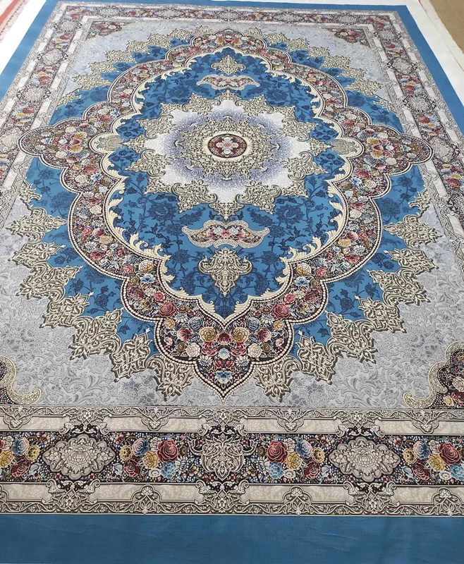 روفرشی کشدار و کاور فرش طرح فرش بسیار زیبا جنس عالی پورشه کد Rst2101 (تولید تنوع زیاد سایز و گرد)