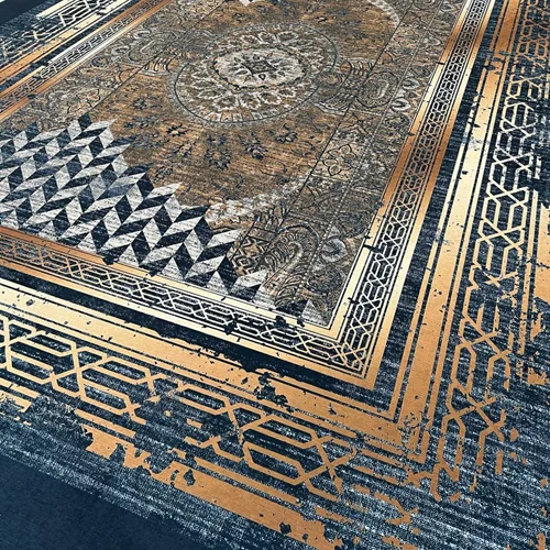 روفرشی کشدار و کاور فرش کشدار ترنج با سایز بندی کامل کد Rtor552 طرح شیک /cover carpet