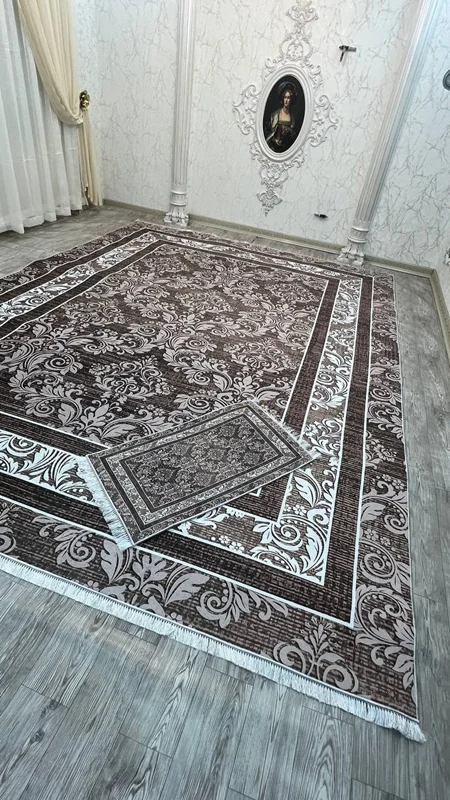 فرشینه استپ دار ۳ لایه ریشه دار (فرش لایت) کیفیت عالی کد fh0969 (با فیلم)