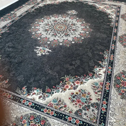روفرشی کشدار و کاور فرش کشدار ترنج طرح فرش فوق العاده زیبا با سایز بندی کامل کد Rtor597 (با فیلم زنده)