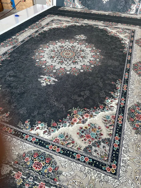 روفرشی کشدار و کاور فرش کشدار ترنج طرح فرش فوق العاده زیبا با سایز بندی کامل کد Rtor597 (با فیلم زنده)