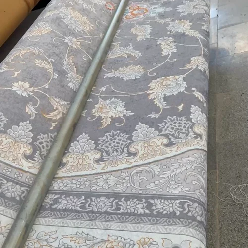 روفرشی کشدار و کاور فرش کشدار تراصل طرح هوش آب و رنگ کد Rta496 (با فیلم) با تنوع سایز کامل قابل سفارش