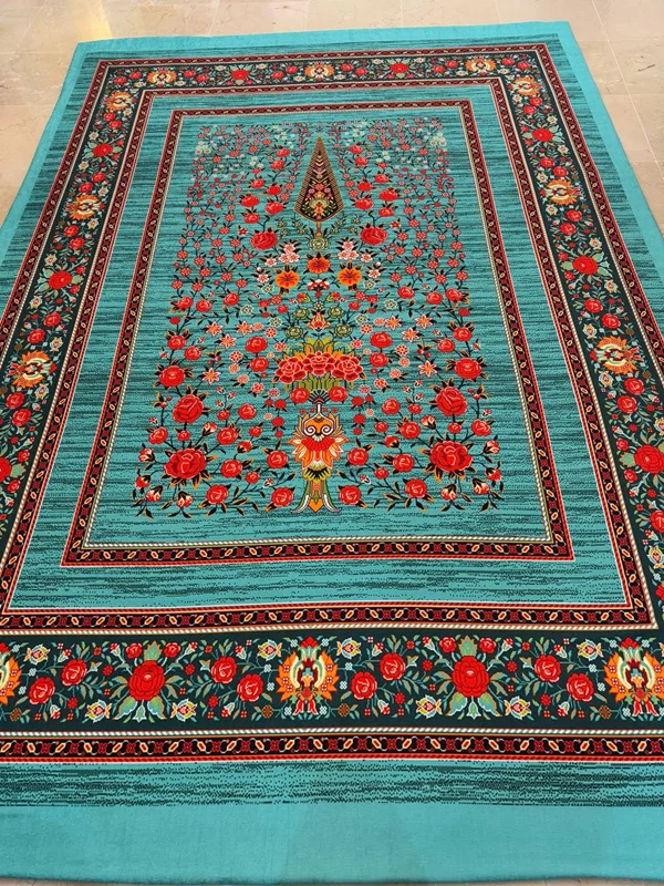 کاور فرش و روفرشی کشدار طرح سنتی بسیار زیبا کد Rh2652 با تنوع سایز / cover carper traditional design code 2652