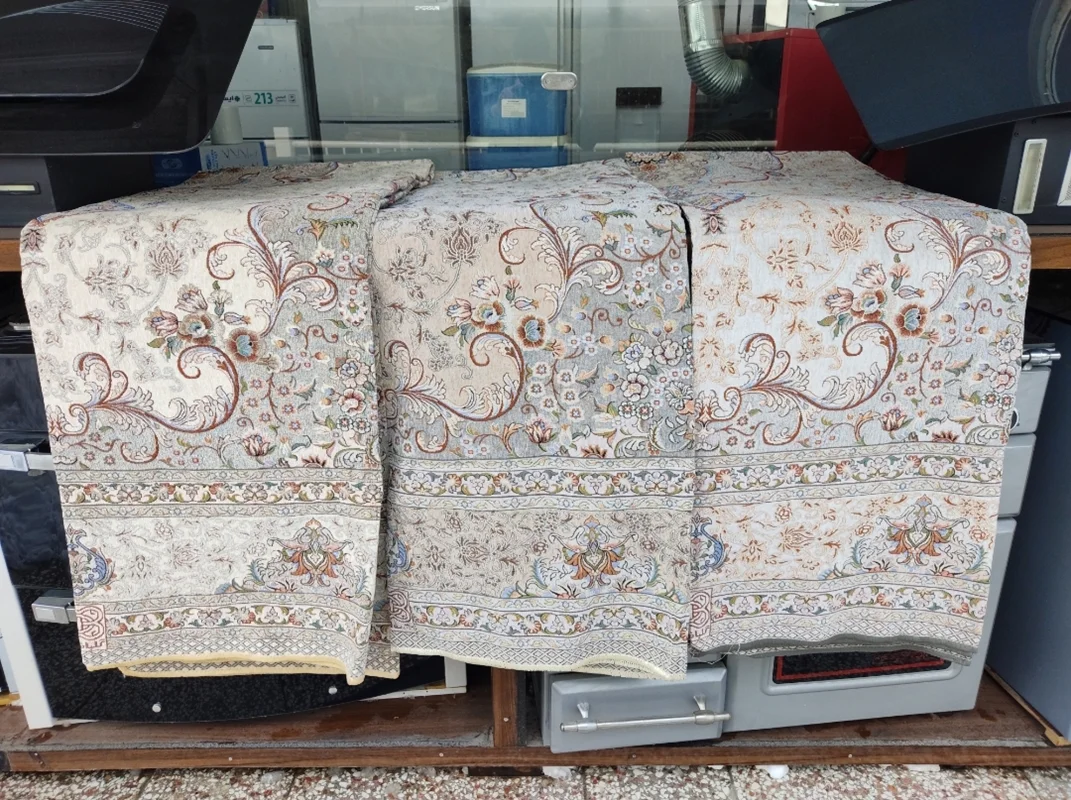 روفرشی گلباف یزد مدل گل مینا کد 230 /yazd golbaf mat code 230