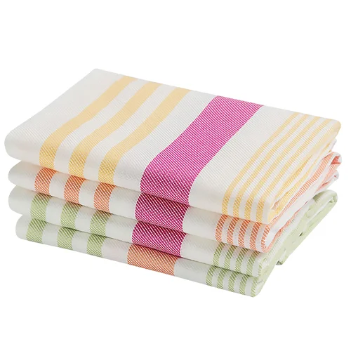 دستمال تنظیف ابراهیمی یزد سایز 40*60 سانتیمتر بسته 4 تایی