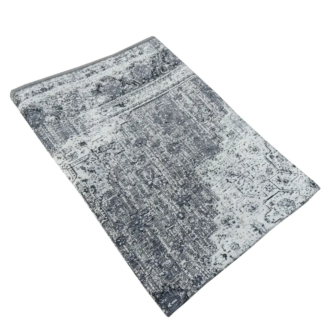 روفرشی دو شانل گلباف یزد 2 رو مدل پتینه مدرن طرح فرش کد 310t