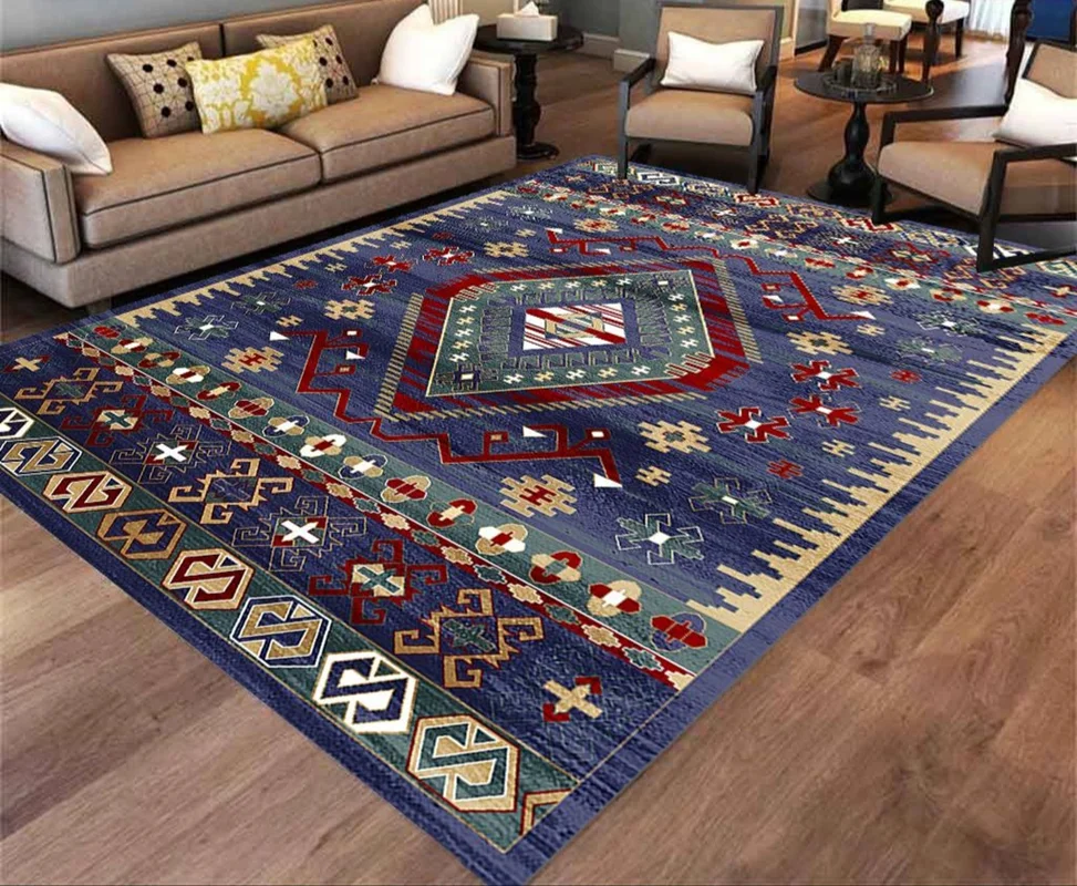 کاور فرش و روفرشی کشدار طرح سنتی زیبا کد 1582