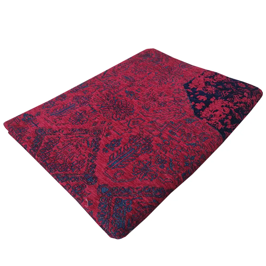 روفرشی دو شانل گلباف یزد 2 رو مدل سنتی طرح فرش 3 کد 320gs