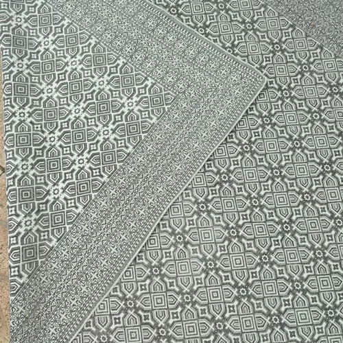 روفرشی و زیرسفره شیک و فوق العاده گلباف یزد جنس مخمل شانل کد G5 سایز ۳ متری