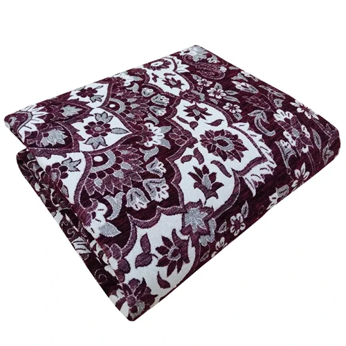 زیرسفره و روفرشی گلباف یزد طرح گلنار شانل جنس عالی و ضخی