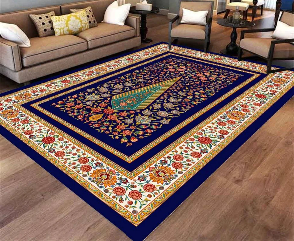 کاور فرش و روفرشی کشدار طرح سنتی بسیار زیبا کد Rh2638 با تنوع سایز / cover carper traditional design code 2638