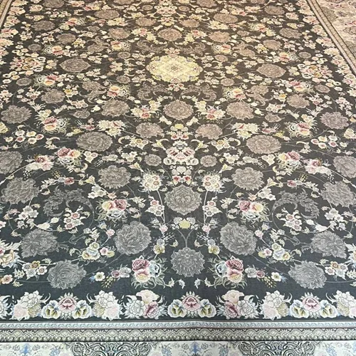 کاور فرش و روفرشی کشدار طرح فوق العاده زیبا رنگ طوسی کد ۱۳۳۵ (با فیلم)