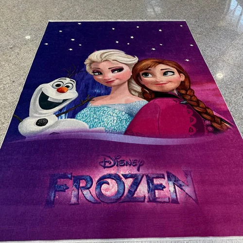 فرشینه ترمزدار طرح اتاق کودک فروزن frozen کیفیت عالی کد fh1008 (با فیلم)