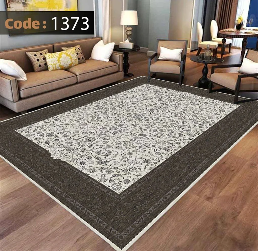 کاور فرش و روفرشی کشدار طرح جذاب کد 1373